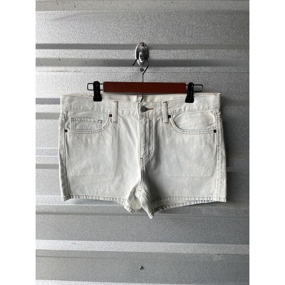 Lot of 3 Uniqlo Women's Micro Shorts White Blue Denim 3" Inseam Size 28 - Picture 7 of 11